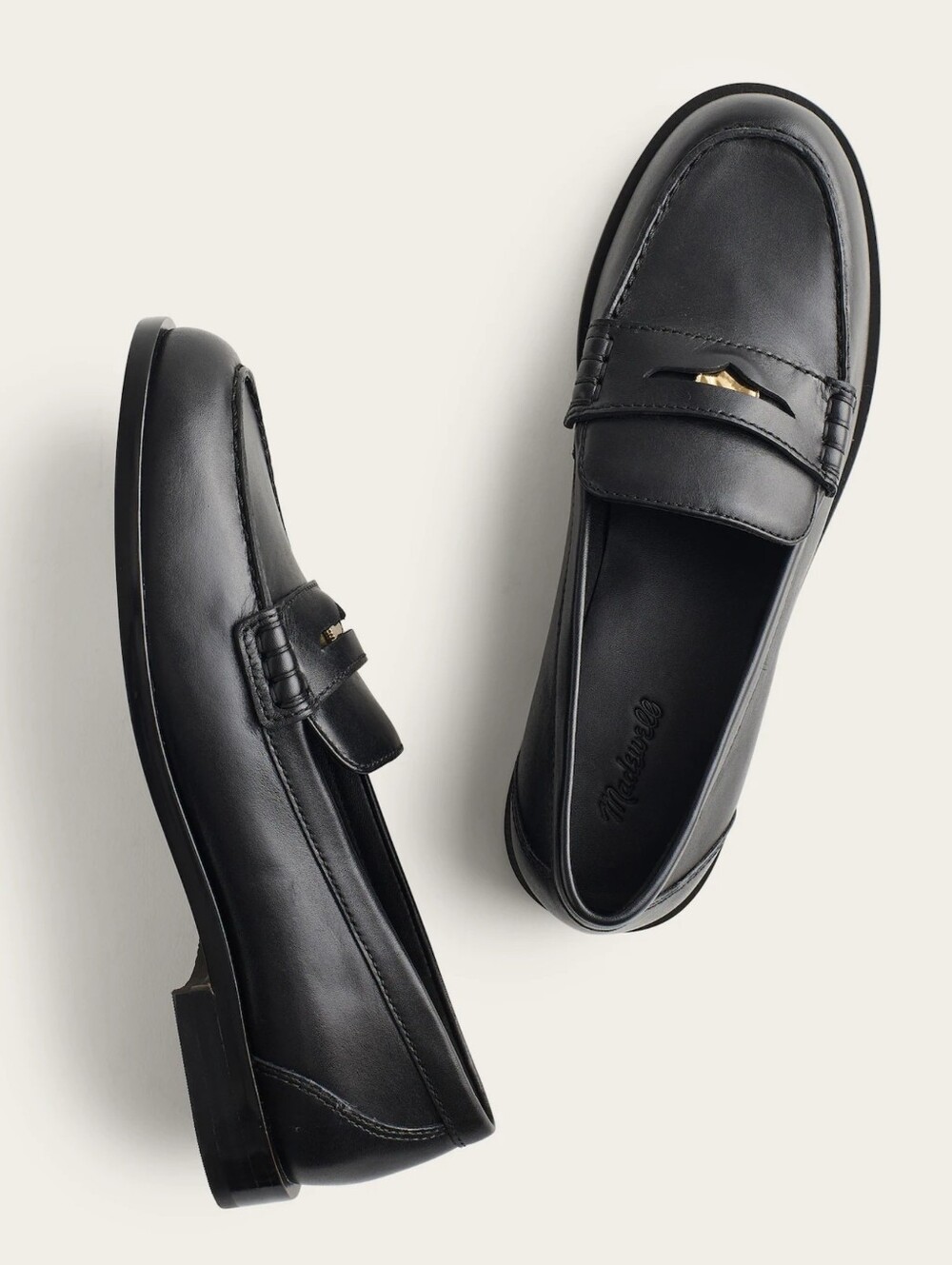 New! Madewell The Grayson Leather Penny Loafer 8.5
